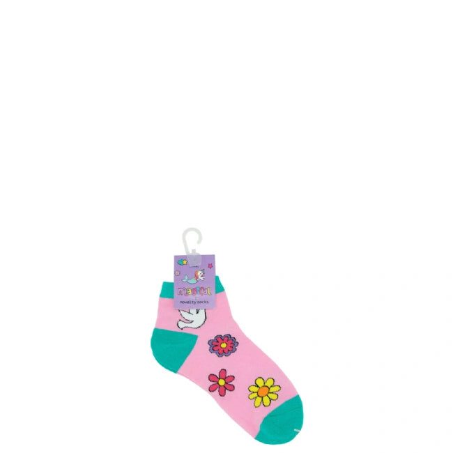 JENAM MAGICAL NOVELTY ANKLE SOCKS (PINK)