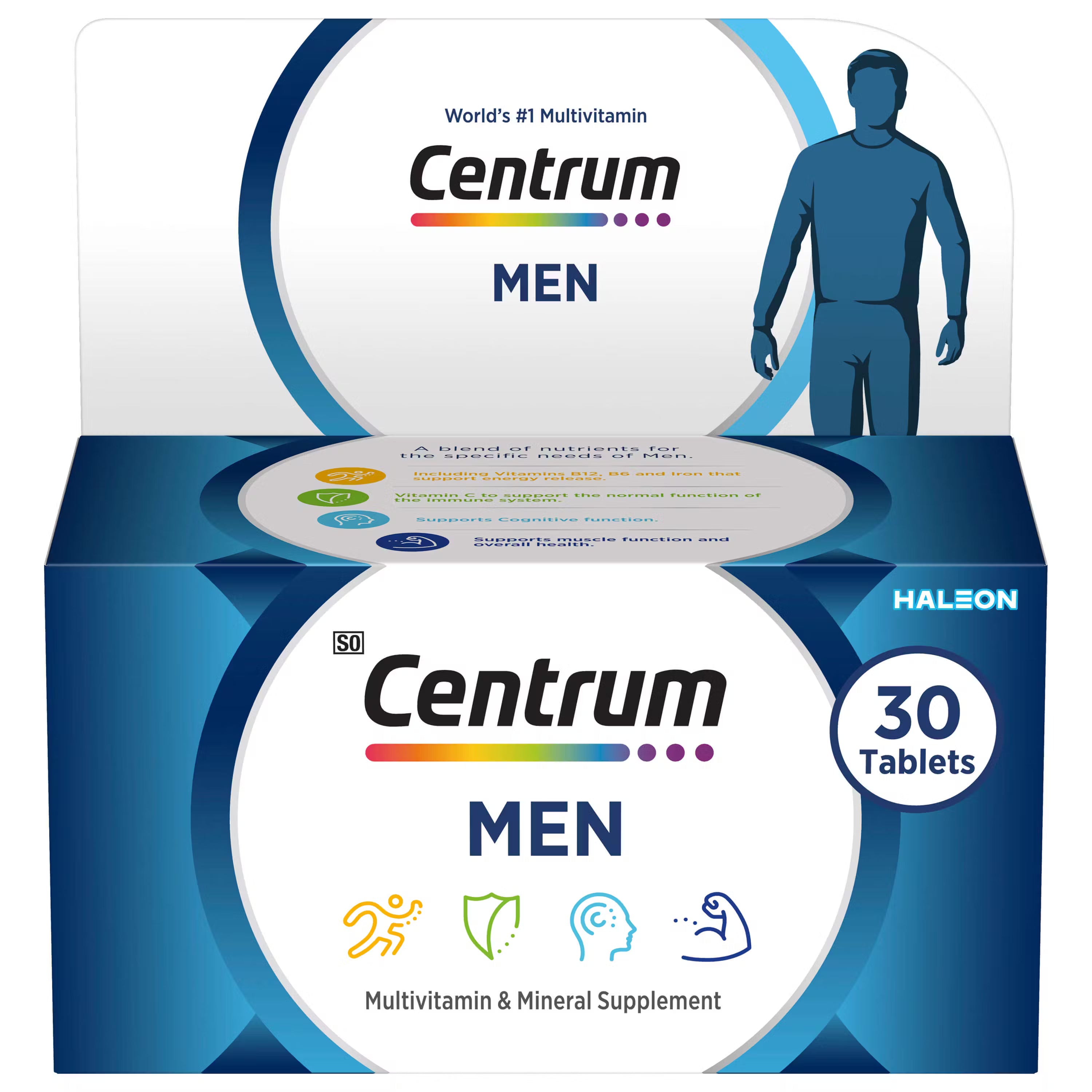 CENTRUM FOR MEN TABLETS 30