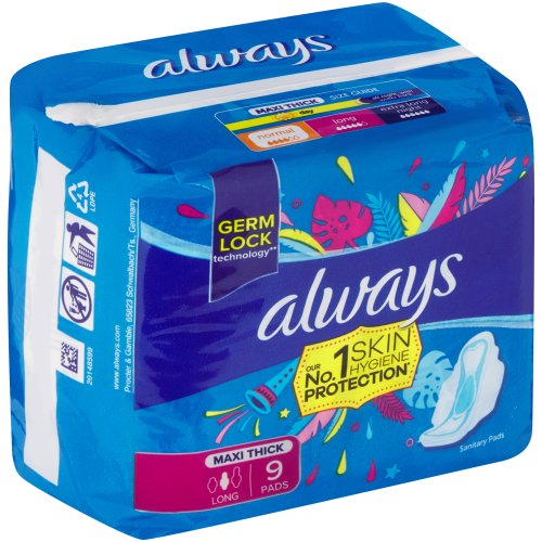 ALWAYS MAXI SUPER PLUS SANITARY PADS 9