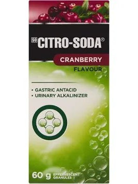 CITRO-SODA CRANBERRY GRANULES 60G