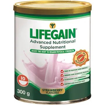 LIFEGAIN STRAWBERRY POWDER 300G