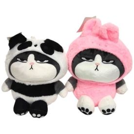 PLUSH ANGRY CAT