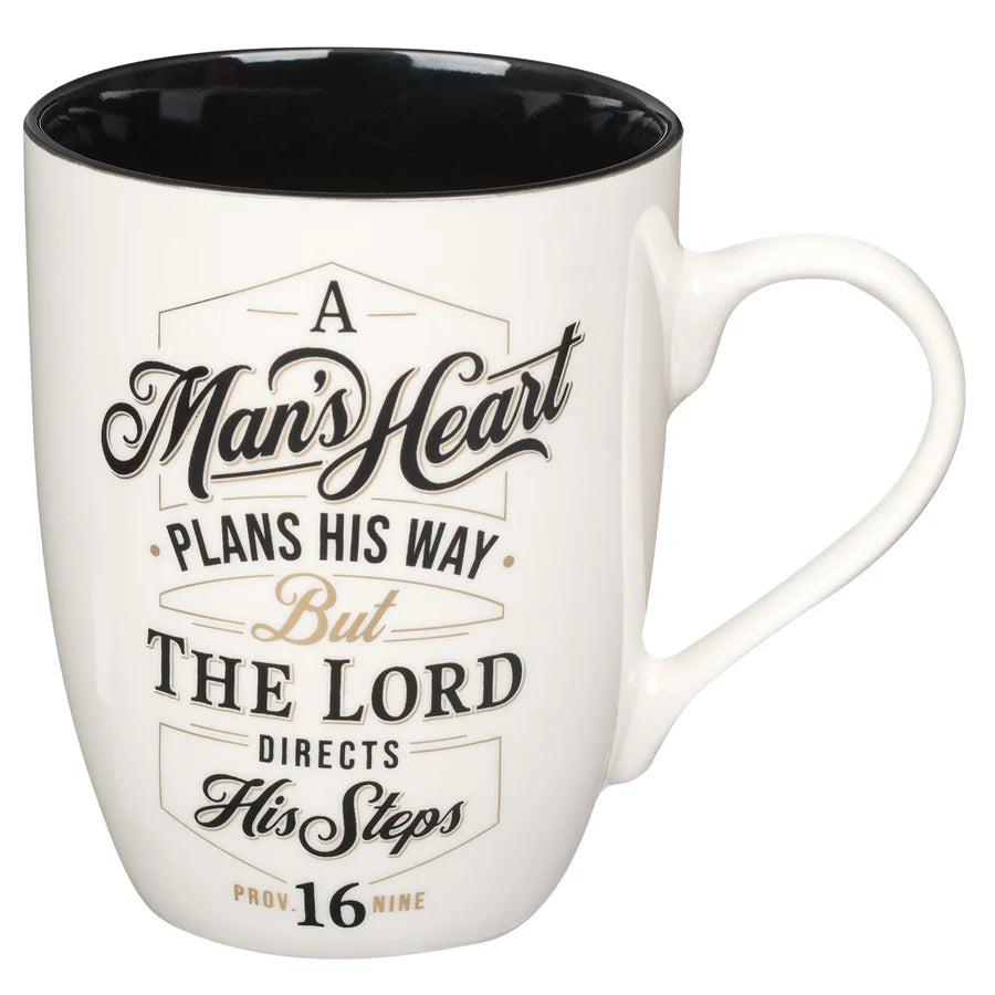 Mug ceramic  - Man's heart