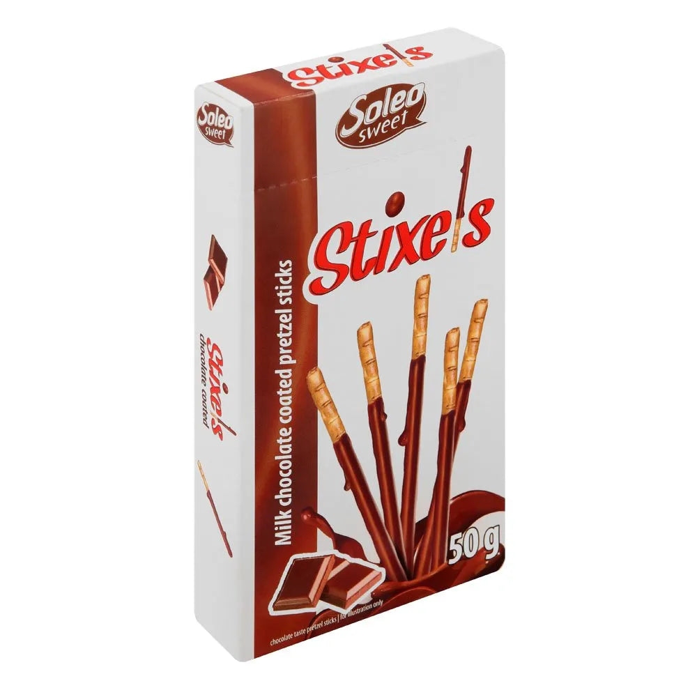 STIXELS CHOCOLATE STICKS 50G