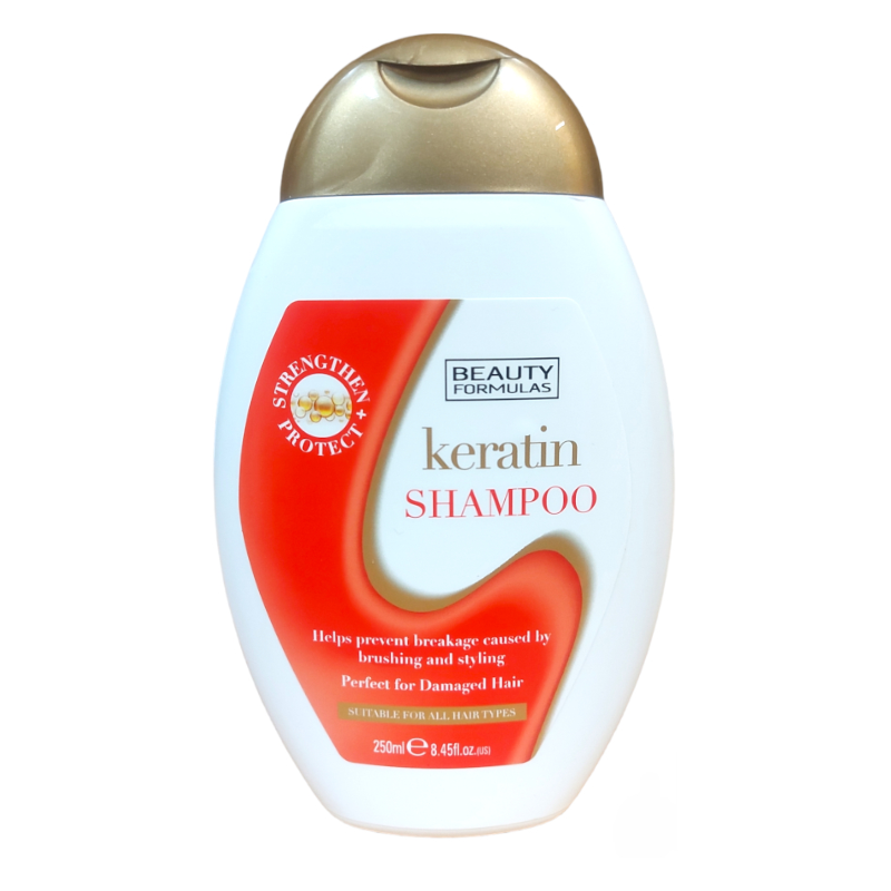 BEAUTY FORMULAS KERATIN SHAMPOO 250ML