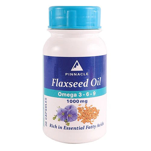 PINNACLE FLAXSEED OIL CAPSULES 30