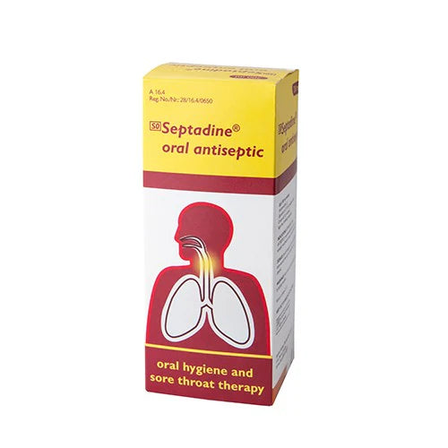 SEPTADINE ORAL ANTISEPTIC MOUTHWASH 200ML