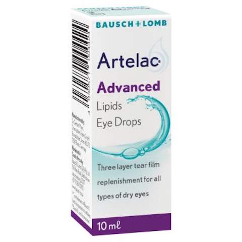 ARTELAC ADVANCED EYE DROPS 10ML