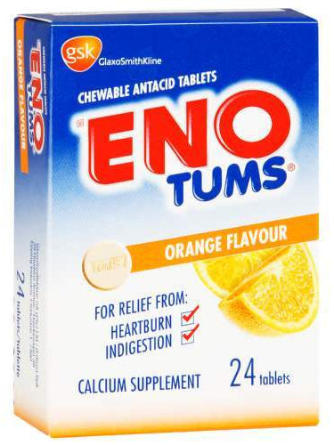 ENO TUMS ORANGE 24
