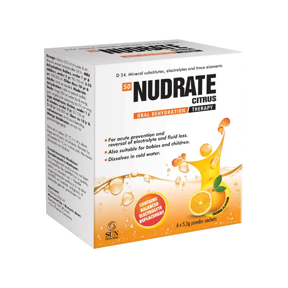 NUDRATE CITRUS 5.3G 6 SACHETS