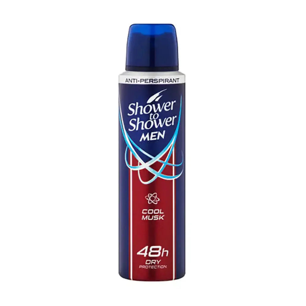 SHOWER TO SHOWER MEN COOL MUSK PERFUME BODY SPRAY 150ML