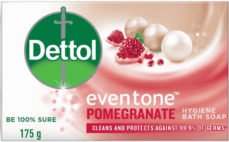 DETTOL EVEN TONE POMEGRANATE SOAP 175G