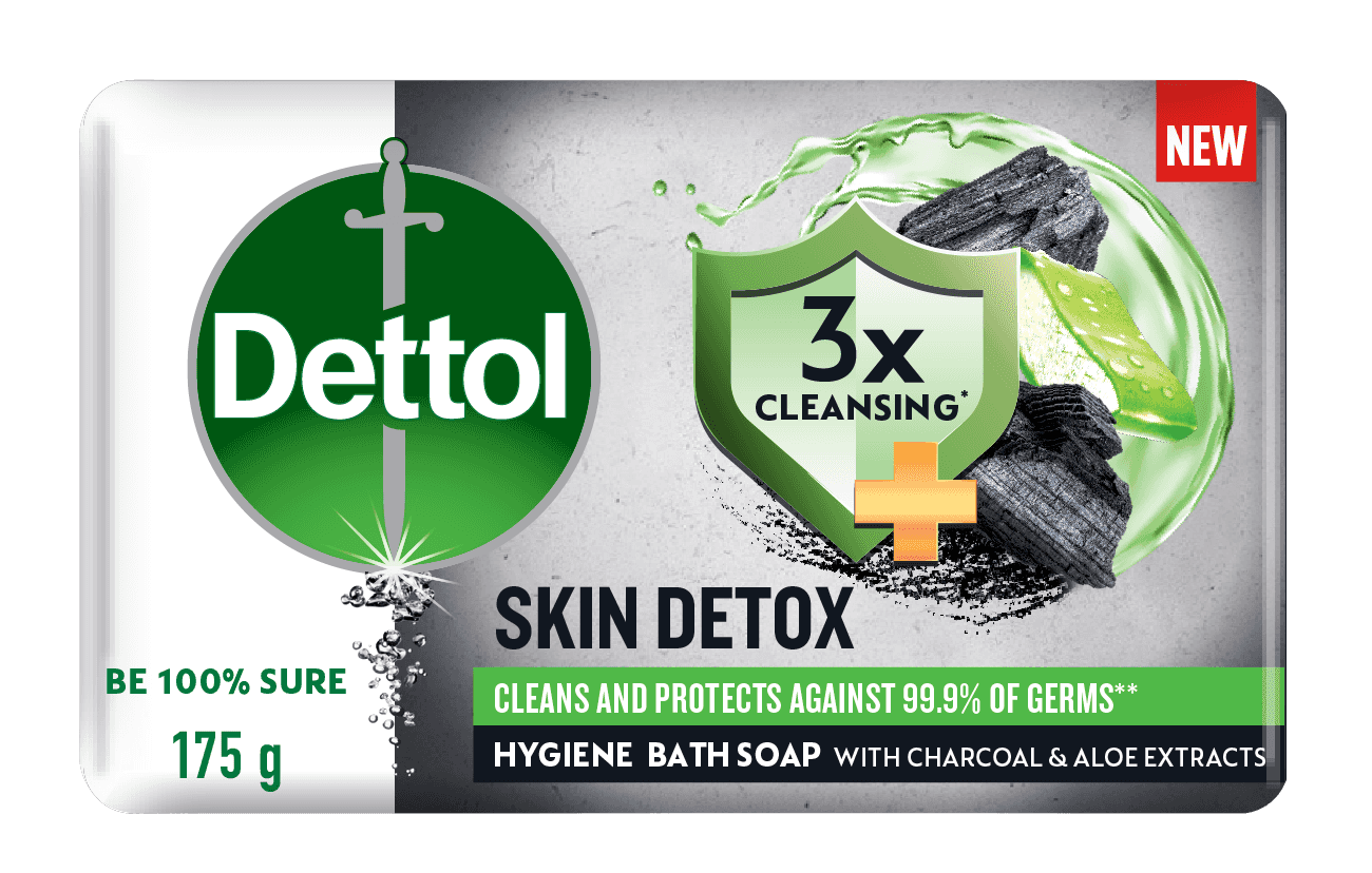 DETTOL DETOX BAR SOAP 175G