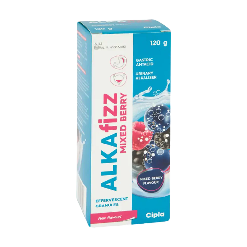 ALKAFIZZ MIXED BERRY GRANULES 120