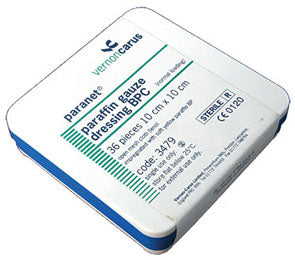 PARANET PARAFFIN GAUZE 10CM X 10CM
