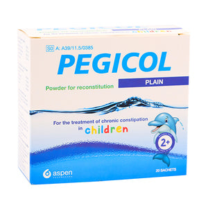 PEGICOL PLAIN 6.9G SACHETS 20