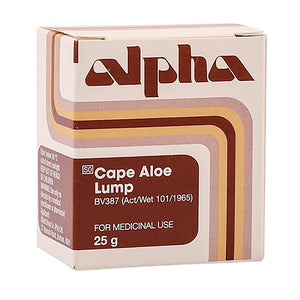 ALPHA PHARM ALOES LUMP 25G