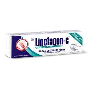 LINCTAGON-C CHERRY EFFERVESCENT 12