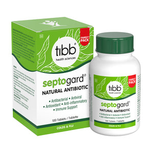 TIBB SEPTOGARD NATURAL ANTIBIOTIC TABLETS 60