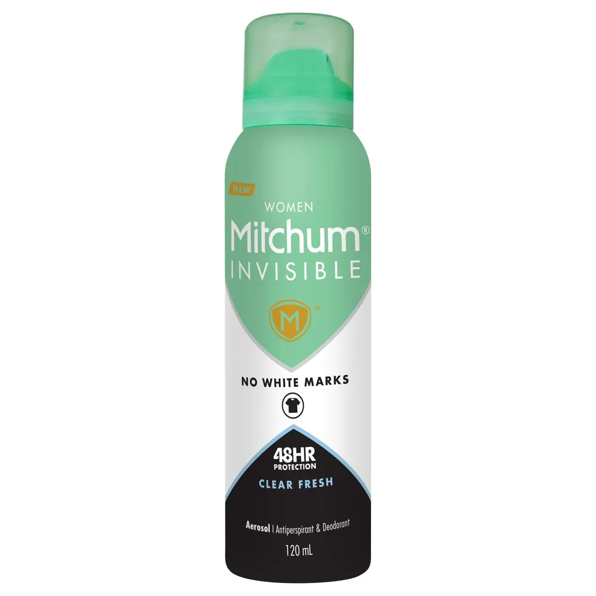 MITCHUM LADY BODY SPRAY INVISABLE CLEAR FRESH 120ML