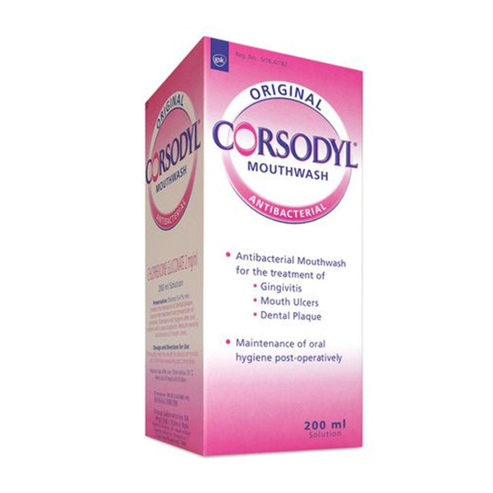 CORSODYL 2MG/1ML MOUTHWASH