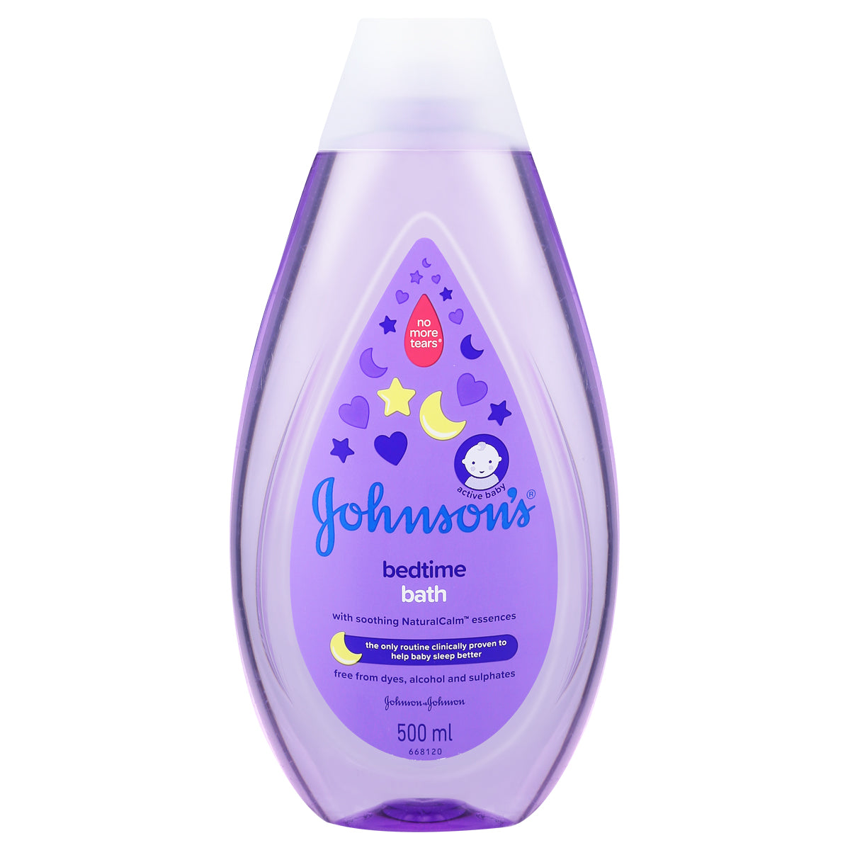 JOHNSON & JOHNSON BABY BEDTIME BATH WASH 500ML