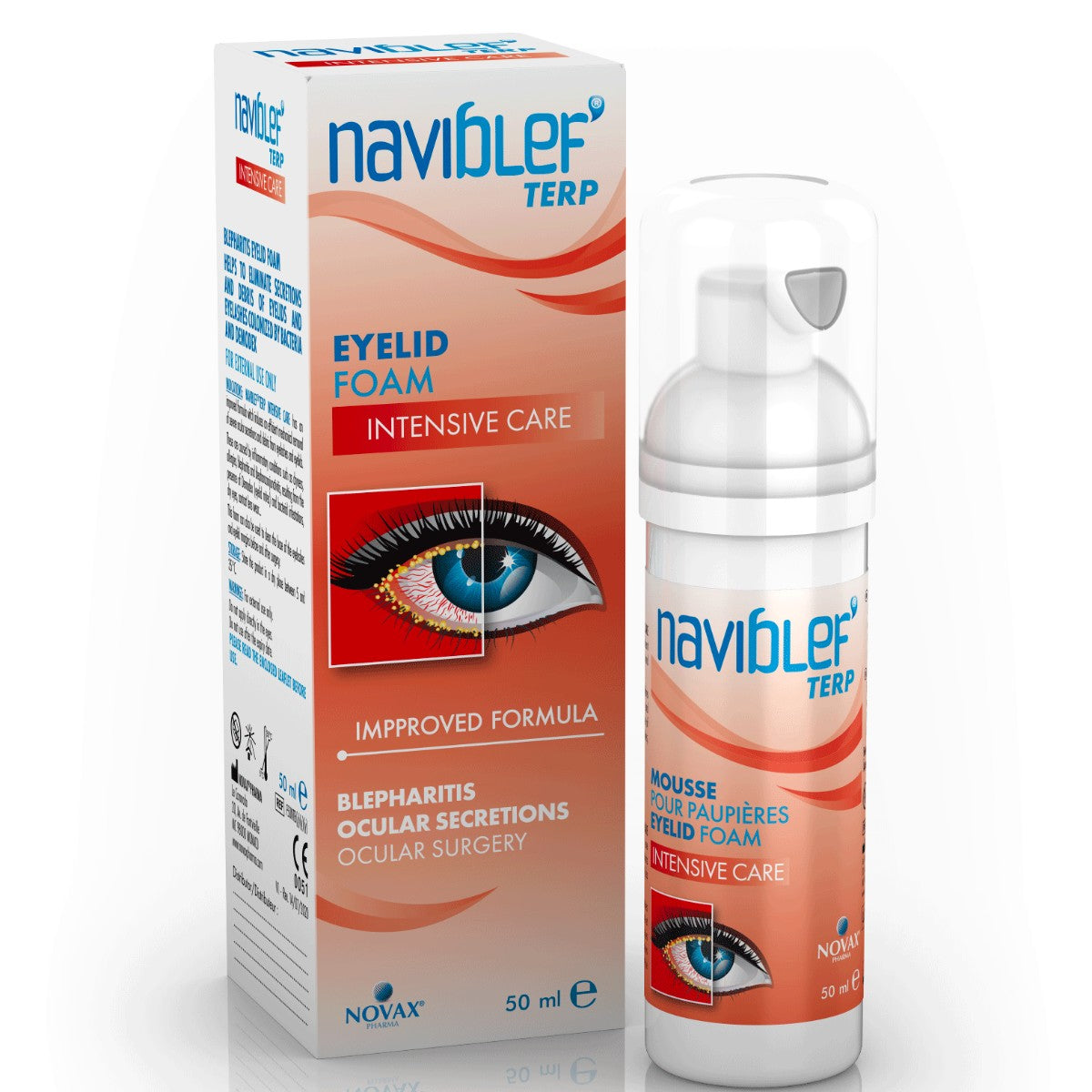 NAVIBLEF INTENSIVE EYELID FOAM CARE 50ML