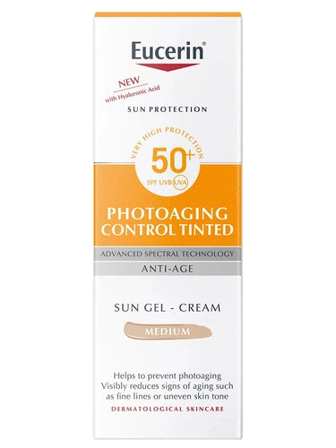 EUCERIN SUN FACE CREME SPF50 TINTED 50ML