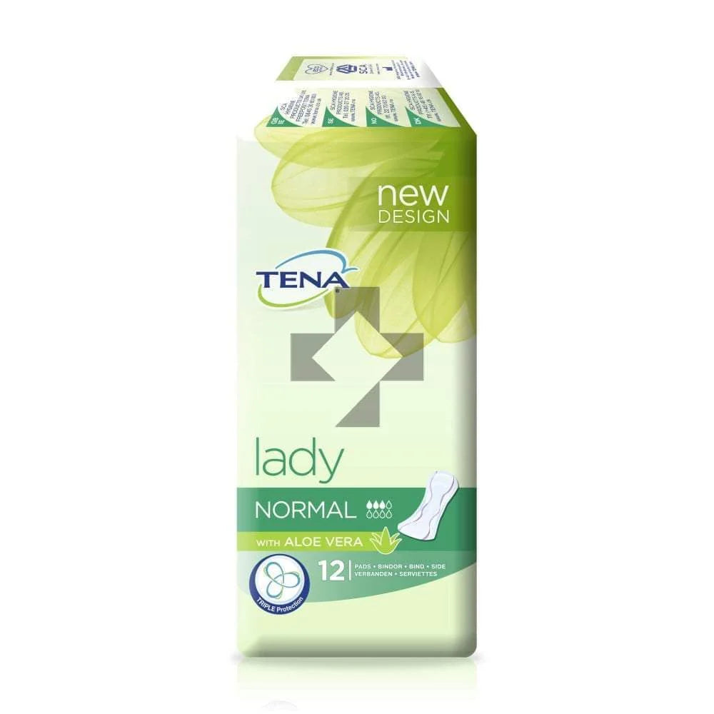 TENA LADY NORMAL PADS 12