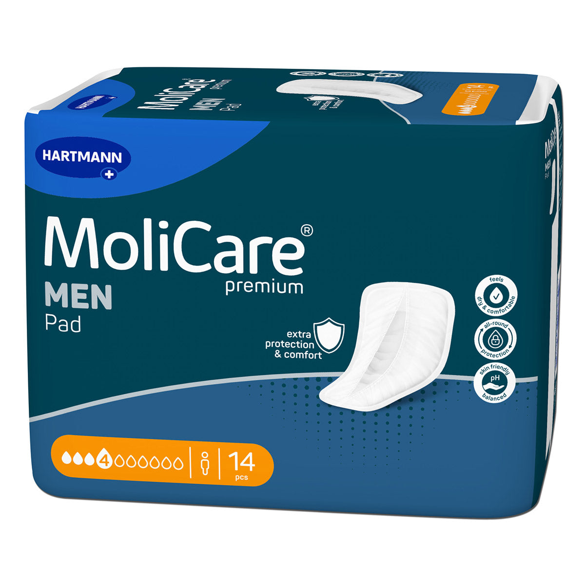 MOLICARE PREMIUM MEN PADS 4 DROPS 14