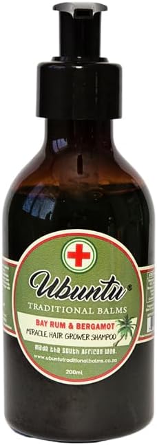 UBUNTU BAYRUM AND BERGAMOT SHAMPOO 200ML