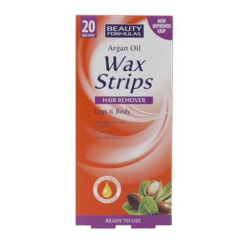 BEAUTY FORMULAS ARGAN OIL WAX STRIPS 20