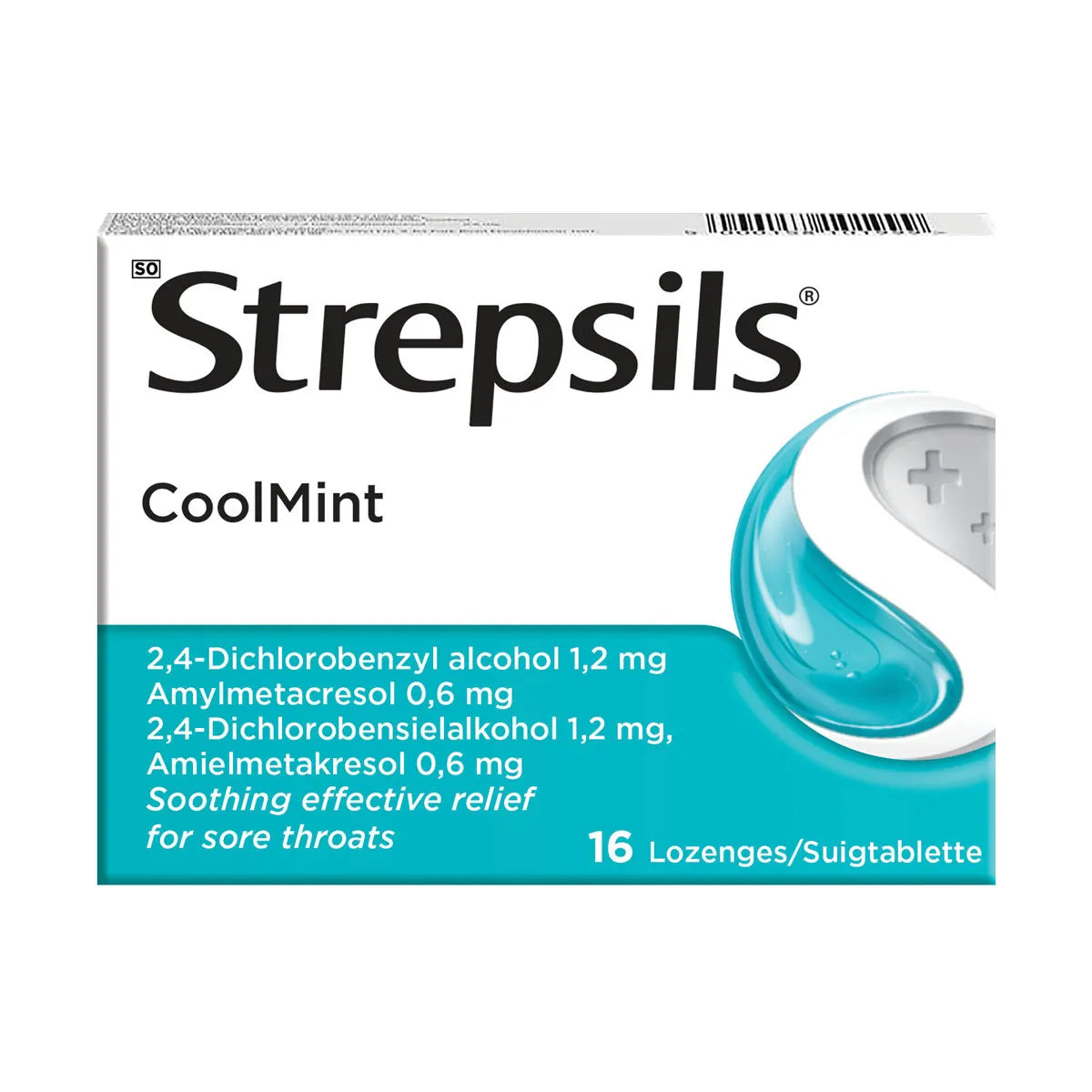 STREPSILS COOL MINT LOZENGES 16