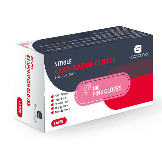 ECONOCARE NITRILE EXAMINATION GLOVE 100s