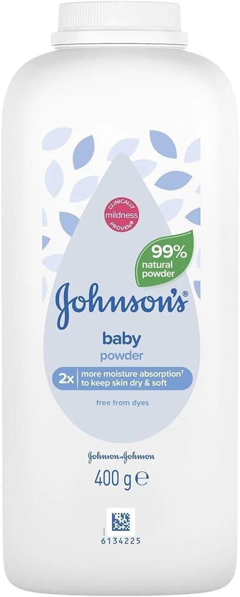 JOHNSON & JOHNSON REGULAR CORNSTARCH POWDER