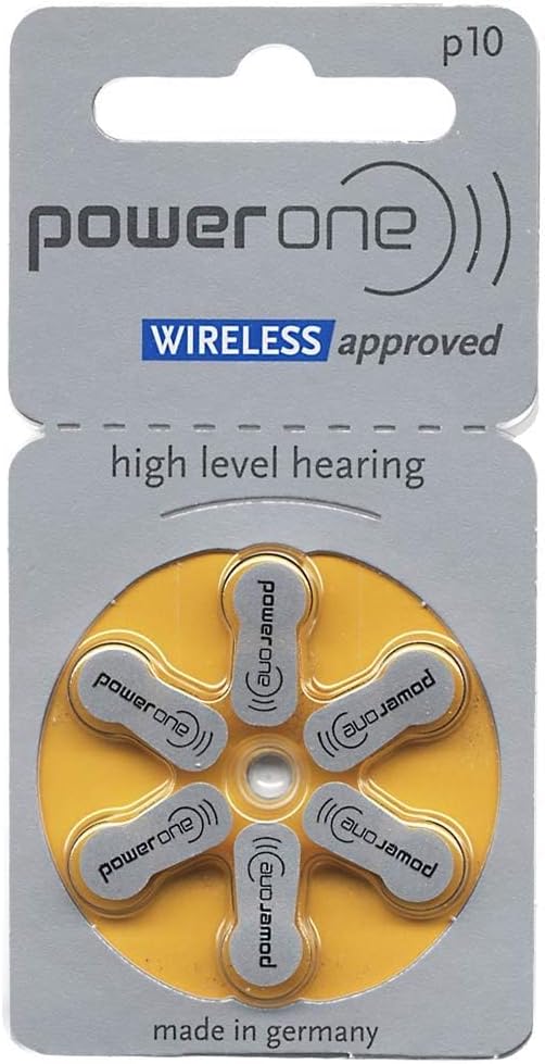 POWER ONE HEARING AID BATTERY P10 PACK 10