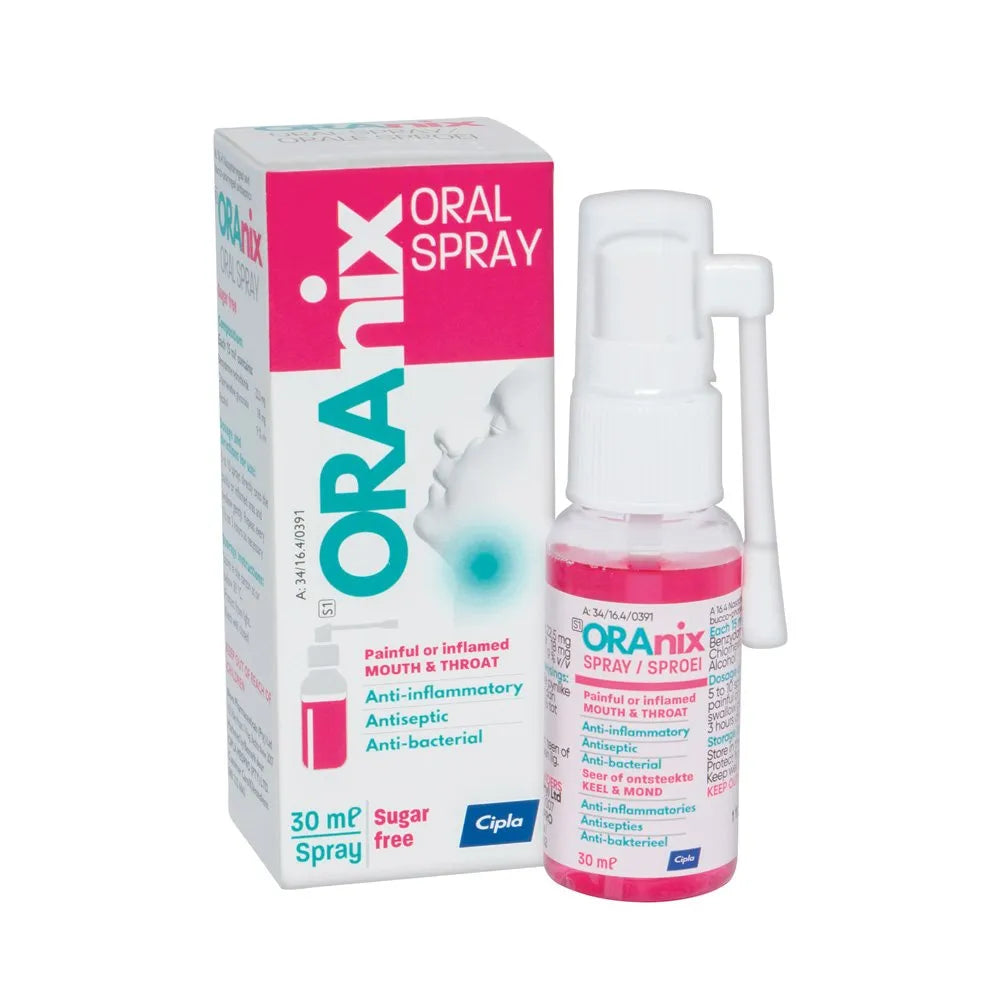 ORANIX 22.5MG/18MG ORAL SPRAY 30ML