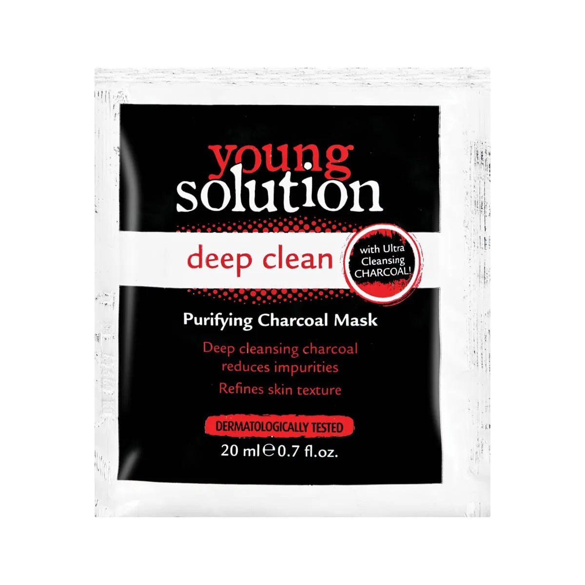 YOUNG SOLUTION DEEP CLEAN CHARCOAL MASK 20ML