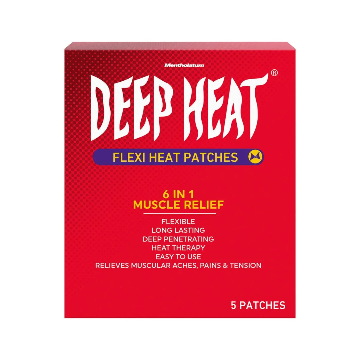 DEEP HEAT PAIN PATCH 5