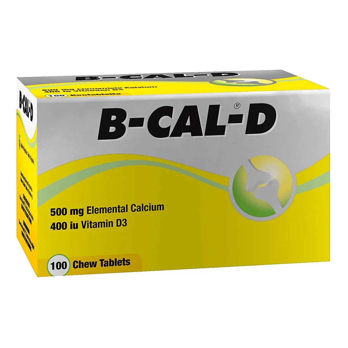 B-CAL-D CHEWABLE TABLETS 100