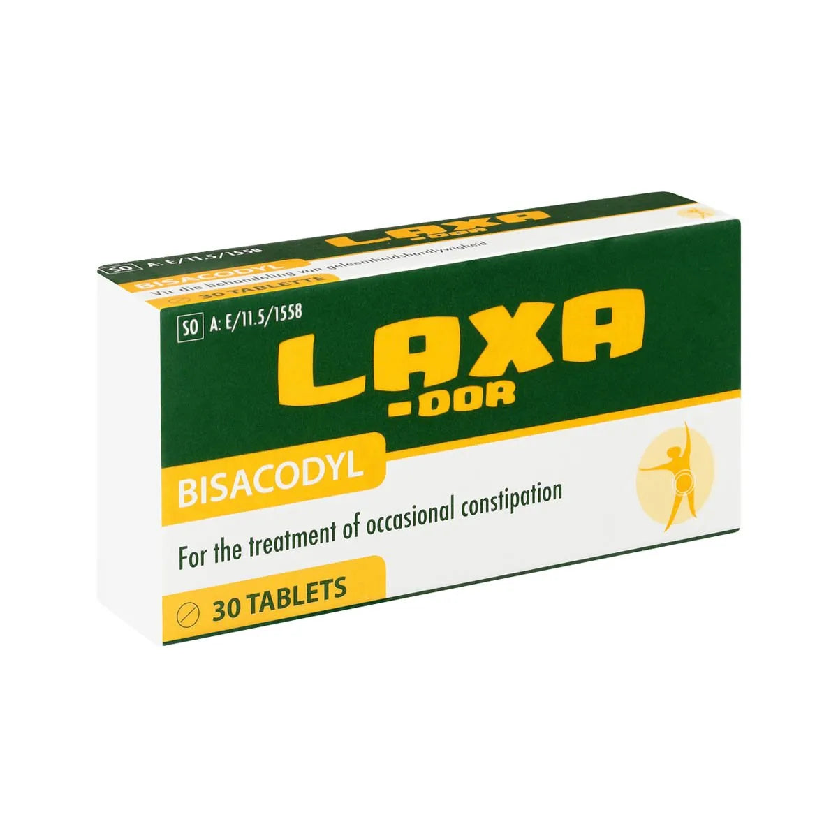 LAXADOR BISACODYL 5MG TABLETS 30