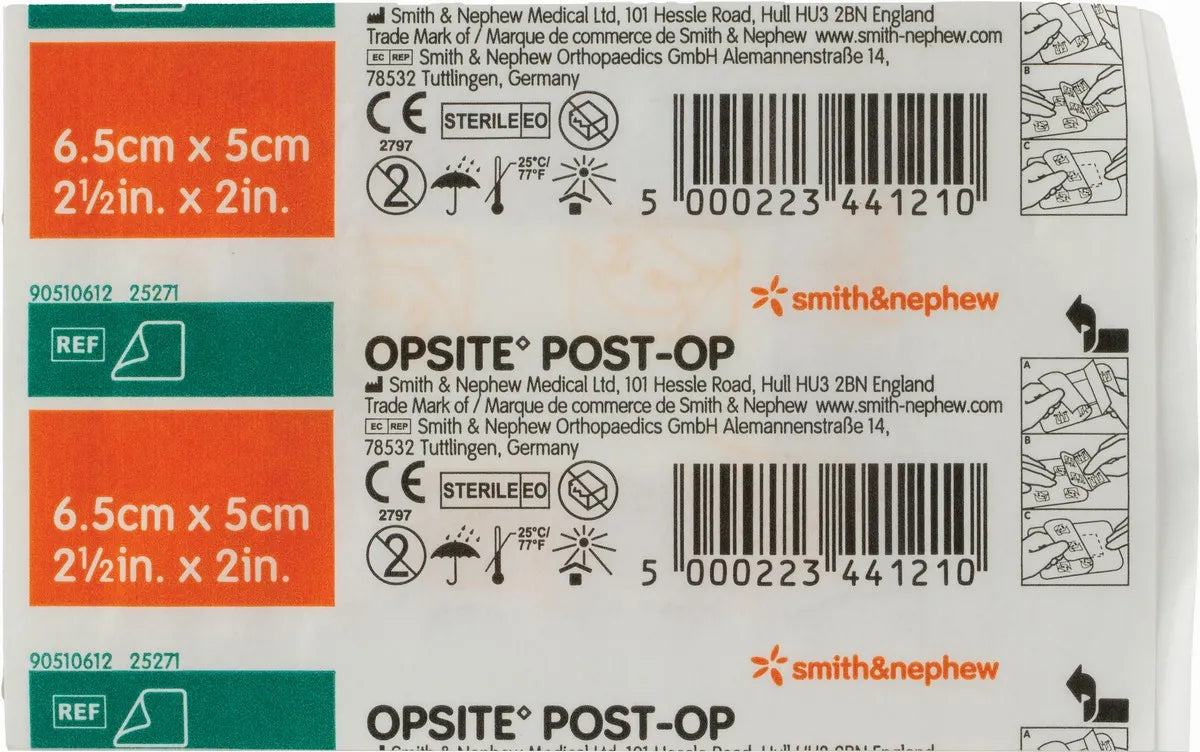 OPSITE POST OP SINGLE PLASTER