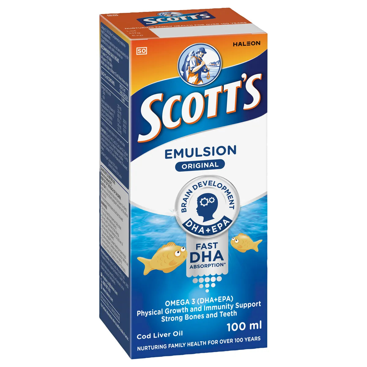 SCOTTS EMULSION ORIGINAL SUSPENSION 100ML