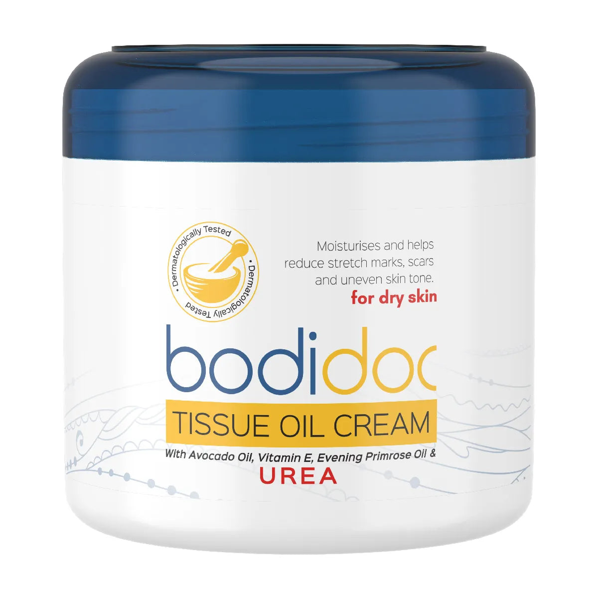 BODIDOC TISSUE OIL CREAM+UREA 500ML