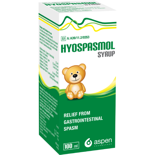 HYOSPASMOL 5MG/5ML SYRUP