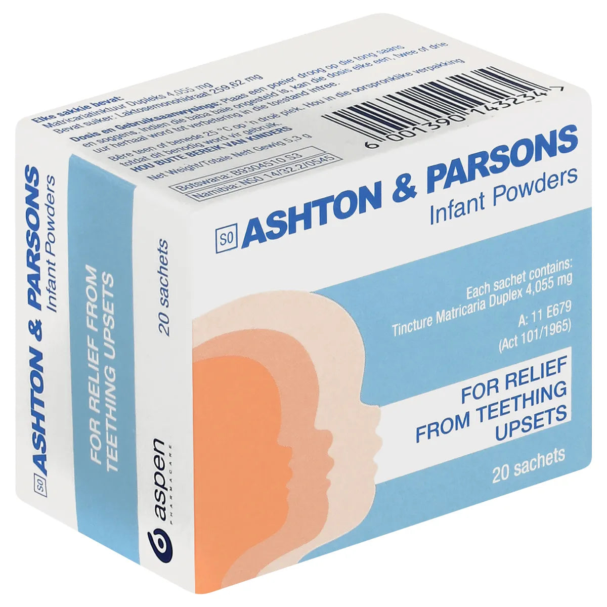ASHTON AND PARSONS TEETHING POWDER