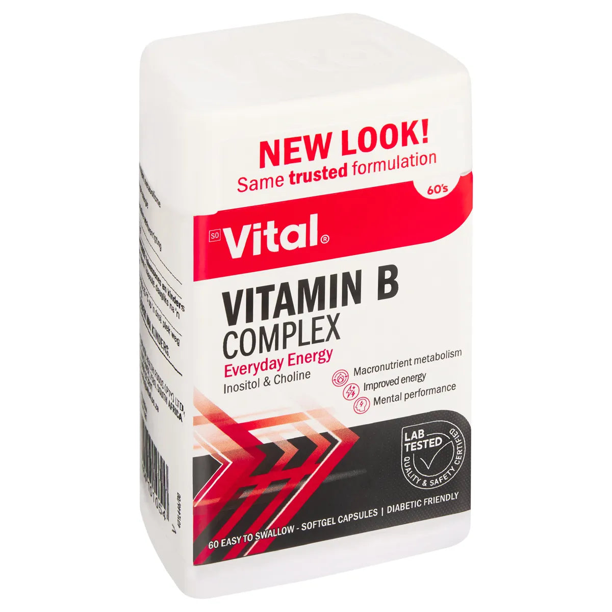 VITAL VITAMIN B COMPLEX CAPSULES 60