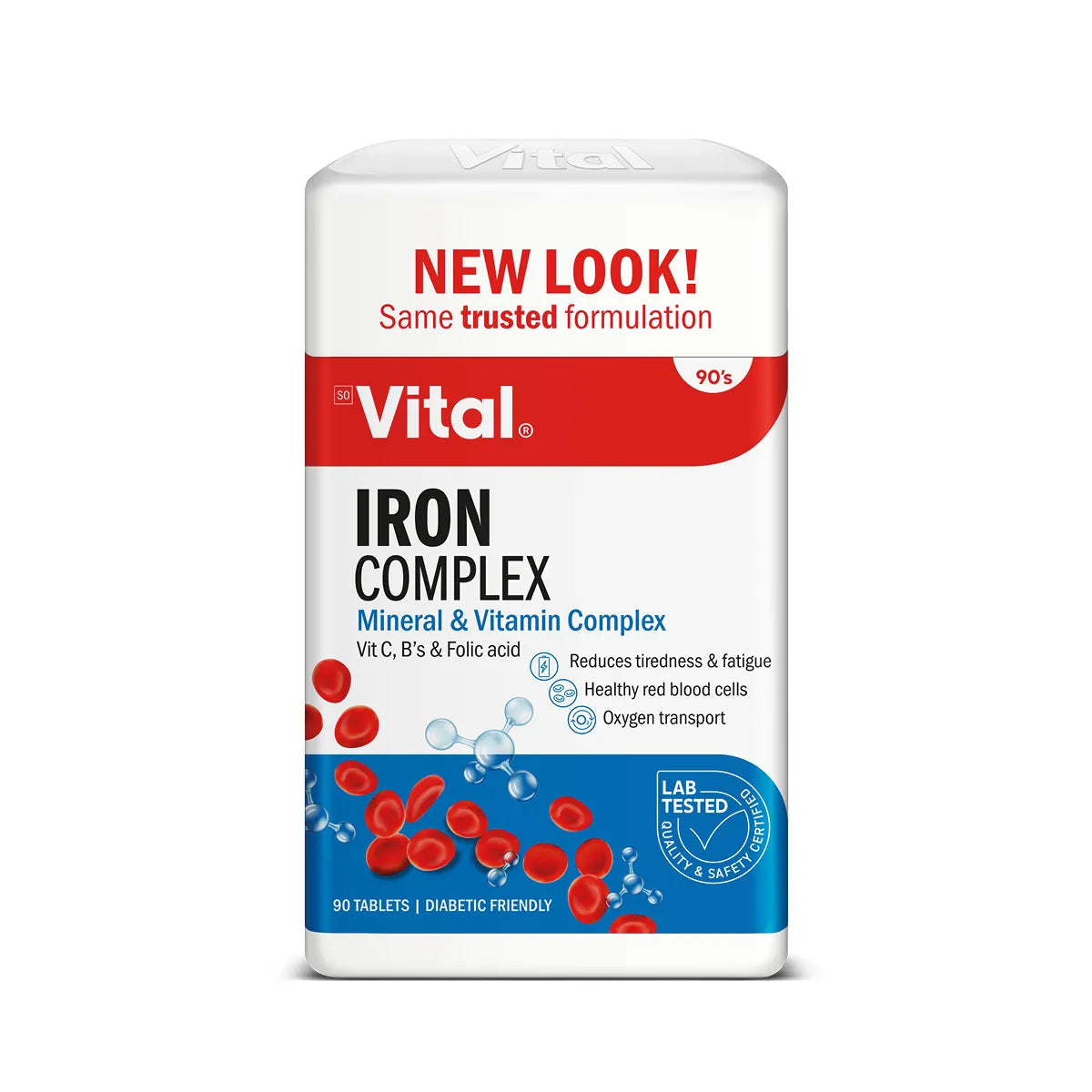 VITAL IRON COMPLEX TABLETS 90
