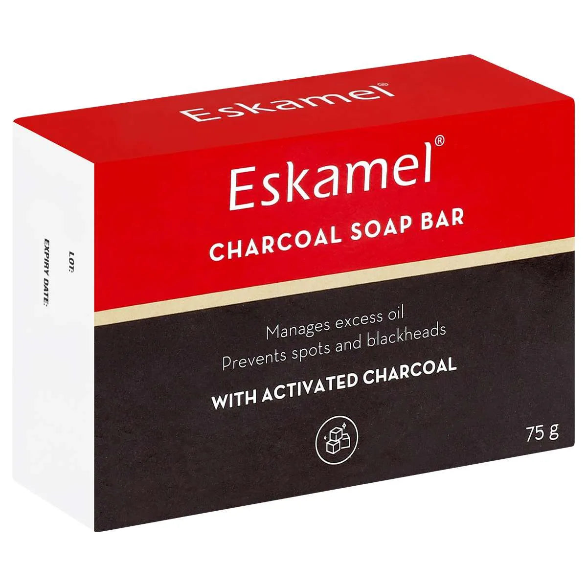 ESKAMEL CHARCOAL SOAP 75G