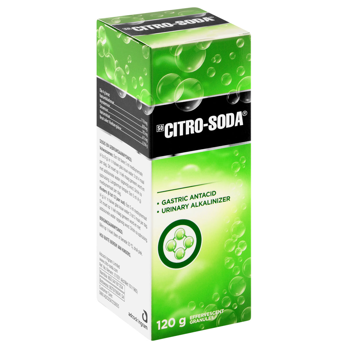 CITRO-SODA GRANULES 120G